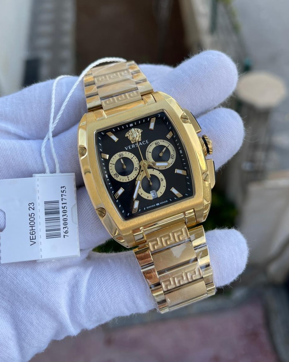 Versace VE6H005 Gold Erkek Kol Saati L-1573